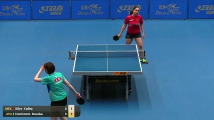 Honoka Hashimoto vs Yadira Silva | 2019 ITTF Paraguay Open Highlights (R16)