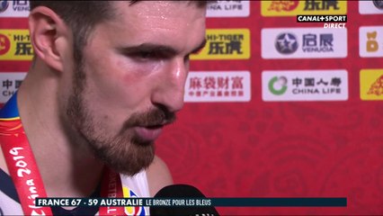 Nando De Colo félicite "l'esprit d'équipe"