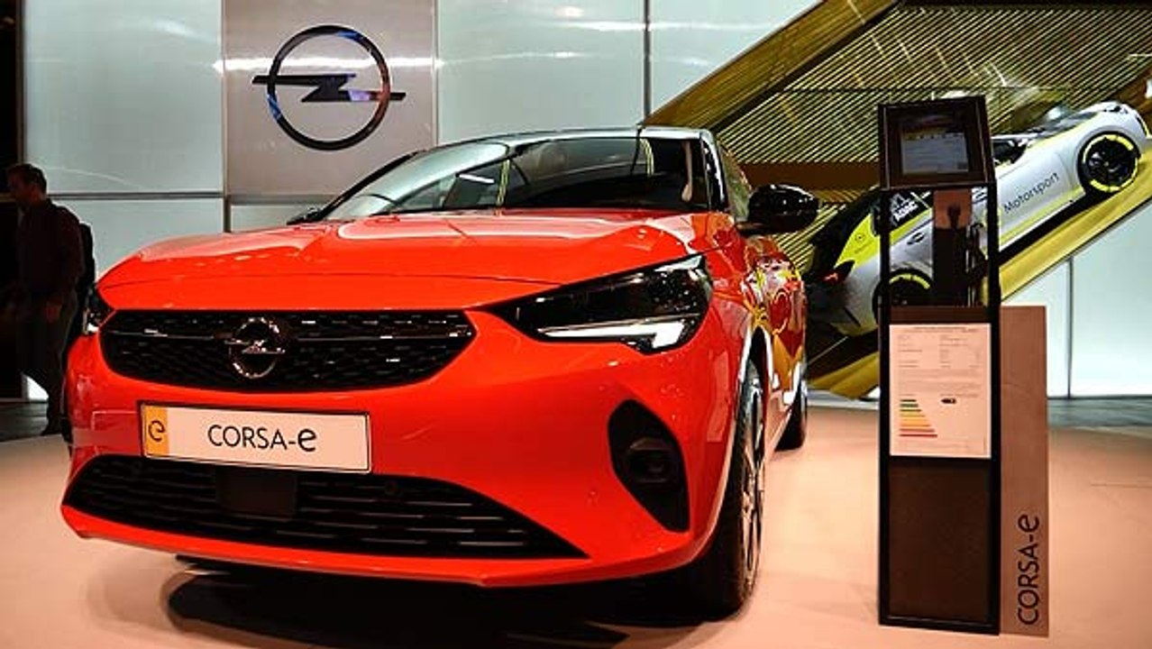 Opel mit Corsa-e auf der IAA 2019