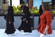 Rebel Saudi women appear in public without hijab