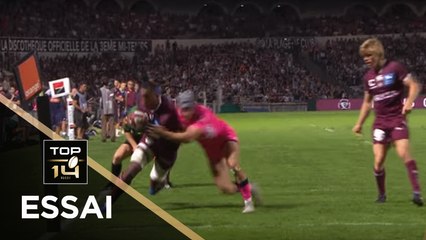 TOP 14 - Essai Cameron WOKI (UBB) - Bordeaux-Bègles - Paris - J4 - Saison 2019/2020