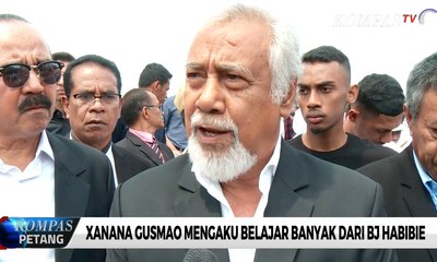 Xanana Gusmao Mengaku Belajar Banyak dari BJ Habibie