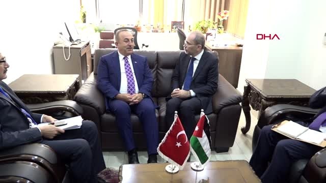 Çavuşoğlu, ürdün dışişleri bakanı ayman al safadi ile görüştü