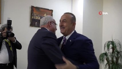 - Bakan Çavuşoğlu Filistinli Mevkidaşı Malki ile Görüştü