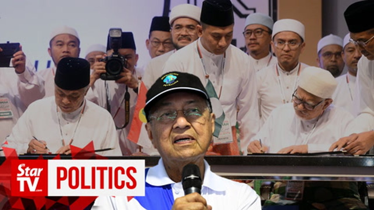Dr M: I can’t understand how PAS can work with ‘kafir’ Umno