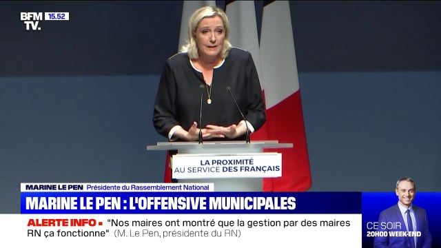 Marine Le Pen: Nos dirigeants n'ont-ils pas compris que si les débats n'ont pas lieu dans les Assemblées, ils auront lieu dans la rue