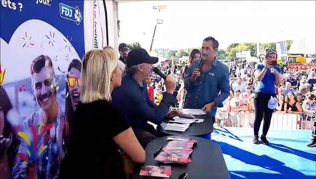 Kelly Vedovelli et Jean-Michel Maire de TPMP à Verdun Expo !