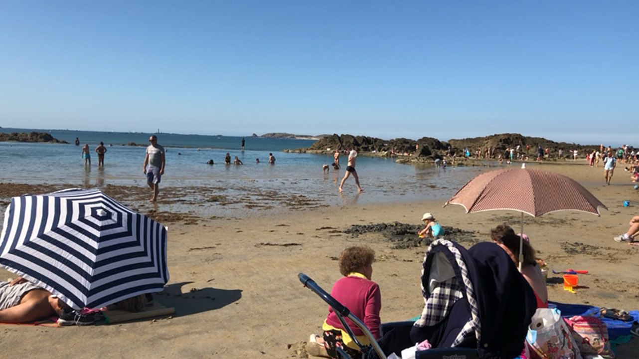 Saint-Malo. Un week-end de grand beau temps