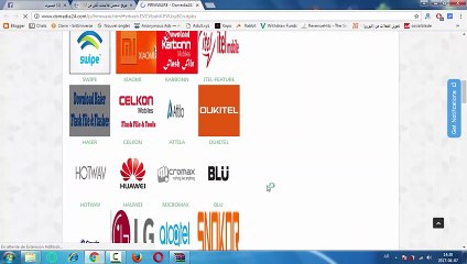 موقع لتحميل فلاشات أكثر من 100 ماركة هواتف All firmware