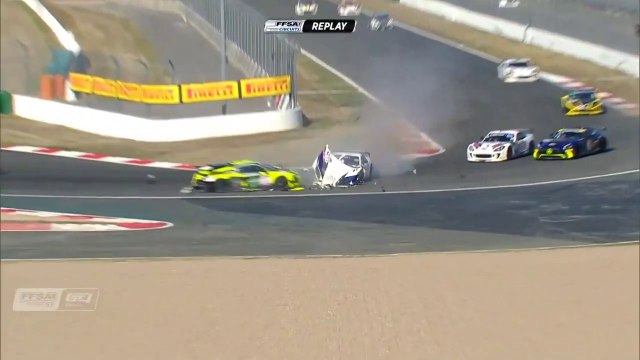 GT4 France 2019 Race 2 Magny-Cours Huge Crash