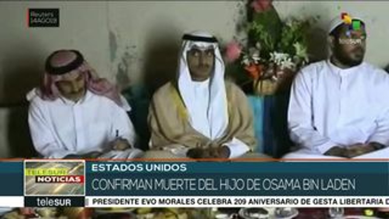 Donald Trump confirma muerte del hijo de Osama Bin Laden