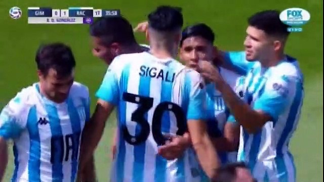 Gimnasia y Esgrima LP 1-2 Racing Club - Superliga - Fecha 6 (debut de Maradona)