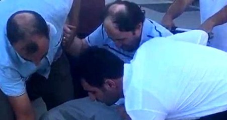 FETÖ'nün mahrem abisi polisi görünce şoka girme numarası yaptı