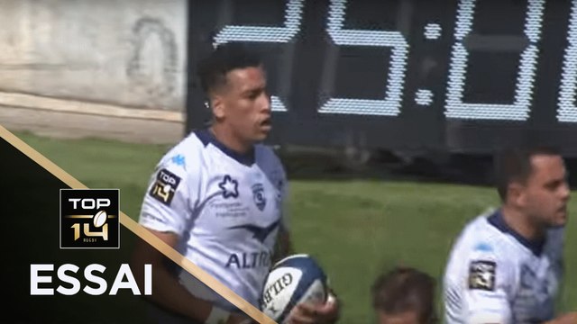 TOP 14 - Essai Yvan REILHAC (MHR) - Agen - Montpellier - J4 - Saison 2019/2020