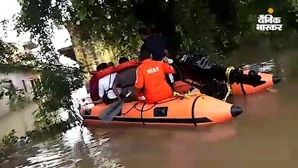 एनडीआरएफ ने 150 लोगों को किया रेस्क्यू