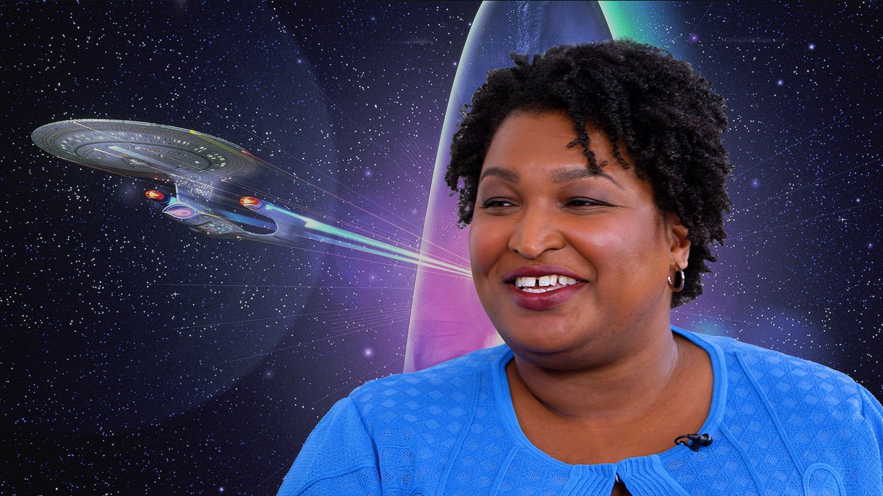 Stacey Abrams Nerds Out About Star Trek