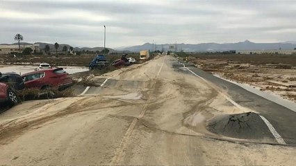 Estragos tras la gota fría