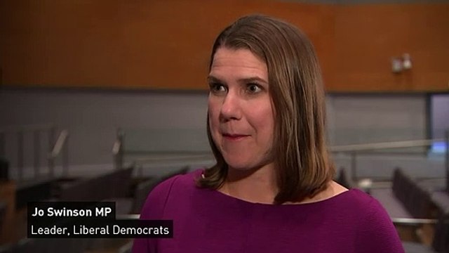 Jo Swinson: Vote for Lib Dem is vote to revoke Article 50