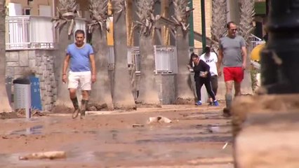 DANA deja miles de daminificados en la región de Murcia