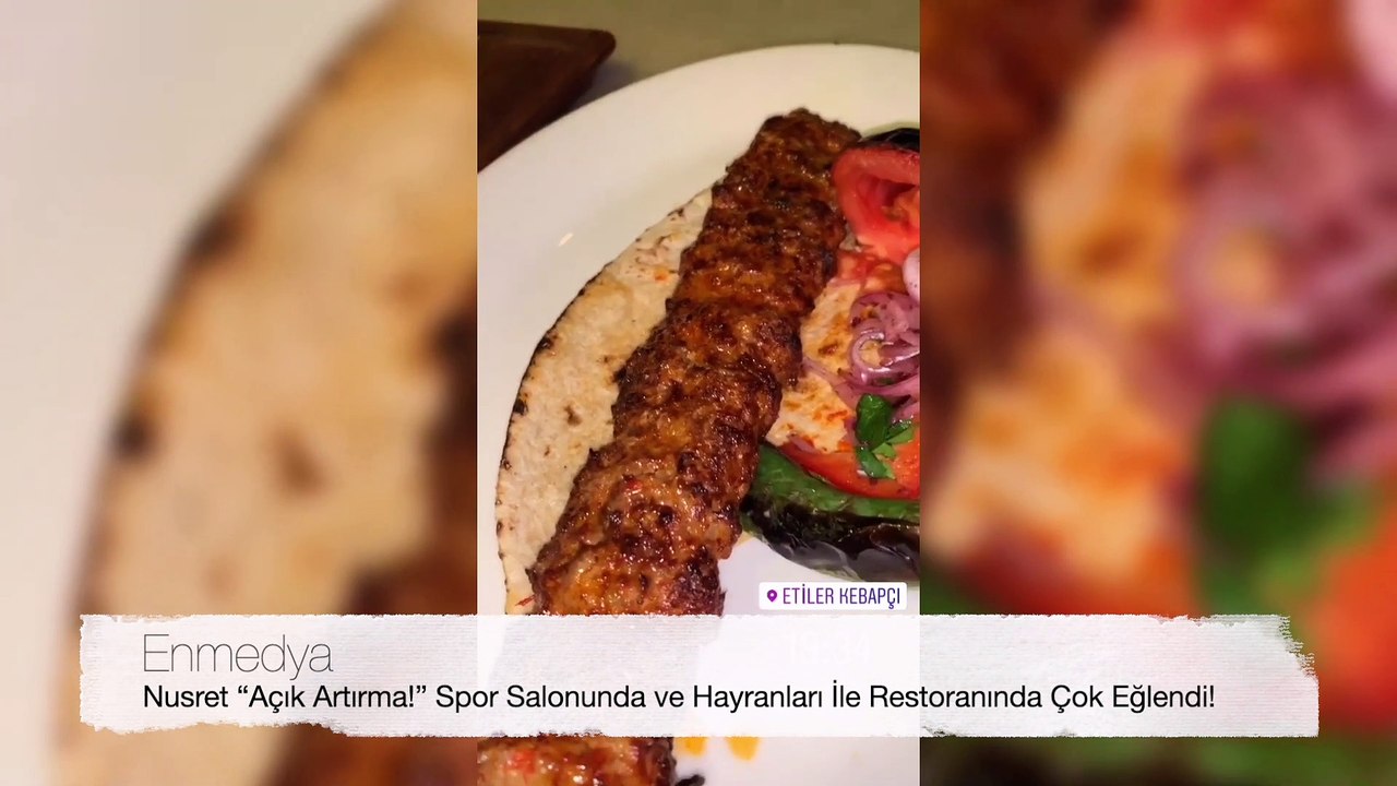 Nusret “Açık Artırma!” Spor Salonunda ve Hayranları İle Restoranında Çok Eğlendi!  | Nusret'in İnstagram Hikayesi #Enmedya