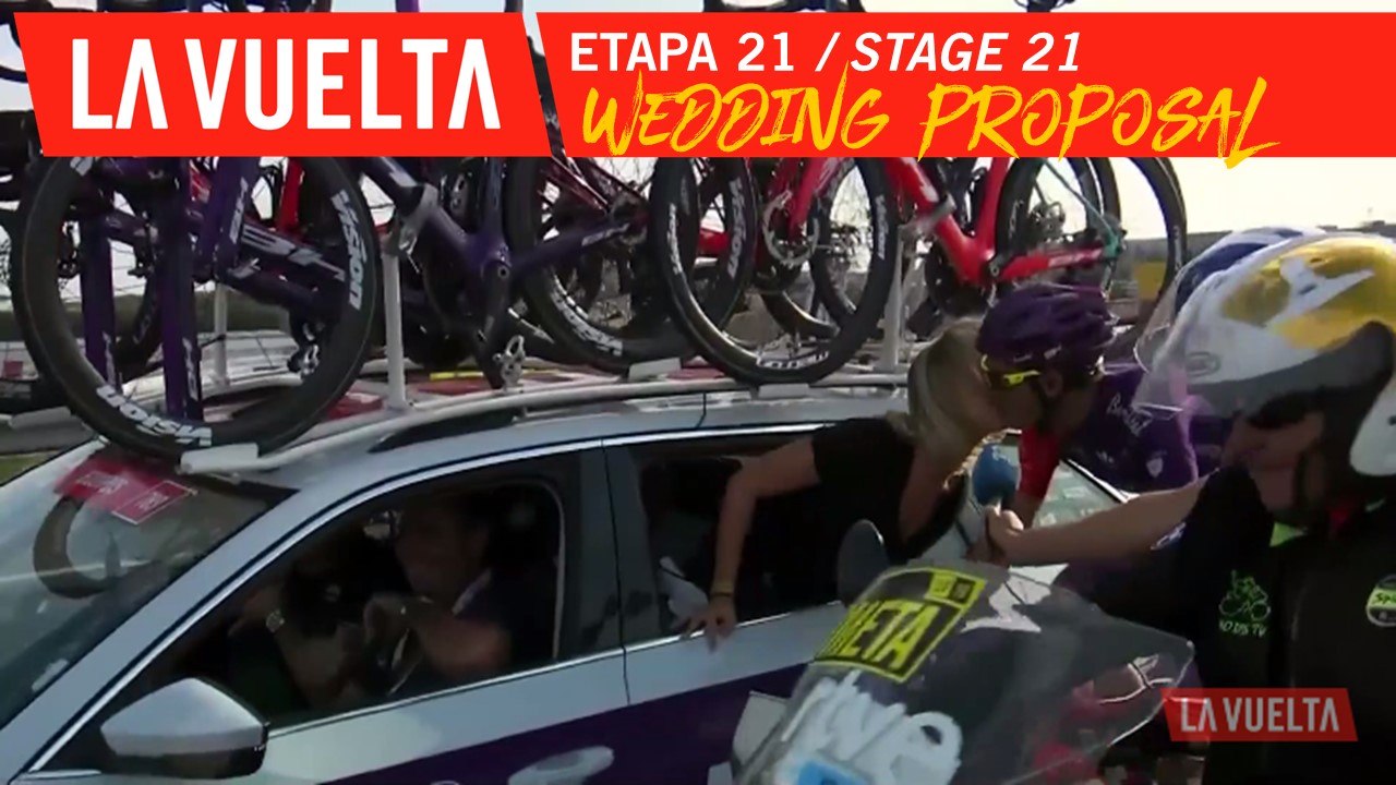 Demande en mariage / Wedding proposal - Étape 21 / Stage 21 | La Vuelta 19