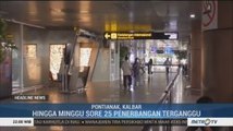 25 Jadwal Penerbangan Bandara Supadio Ditunda Akibat Kabut Asap