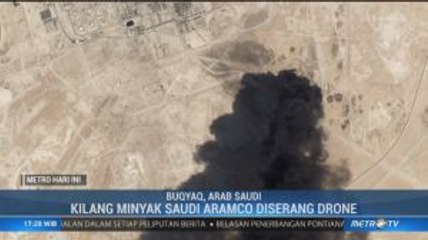 Kilang Minyak Saudi Aramco Diserang Drone
