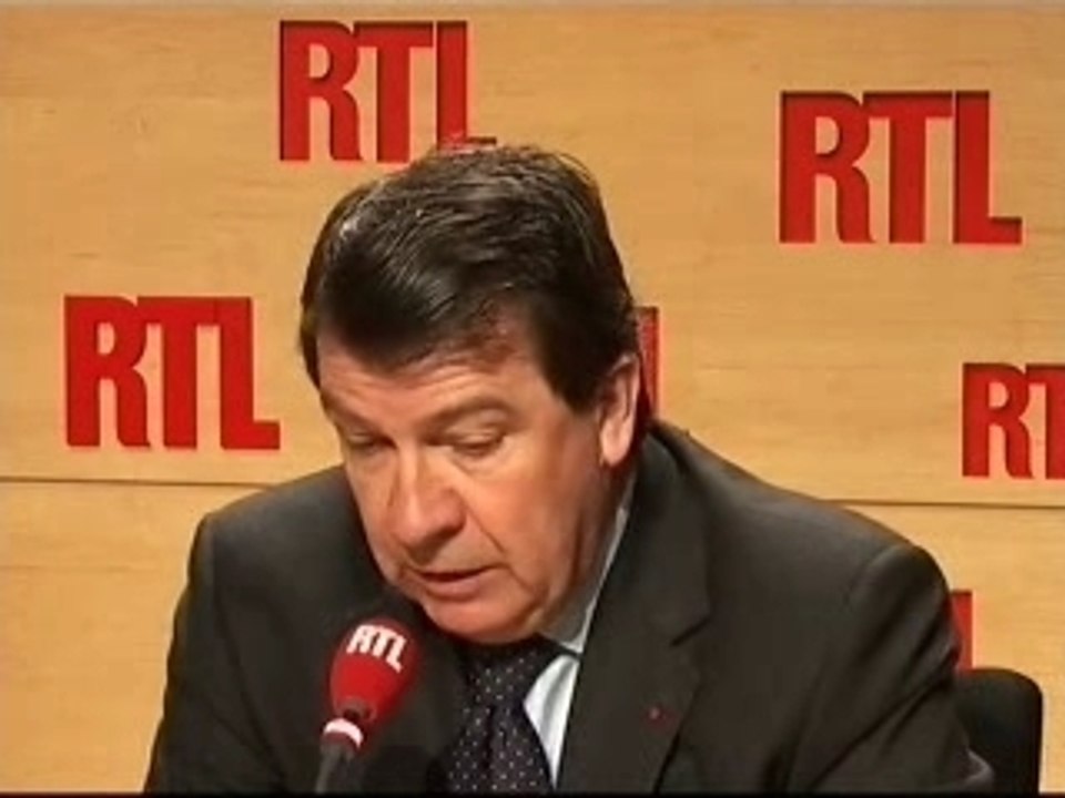 Xavier Darcos est "l'invité de RTL" (23 janvier 2008)