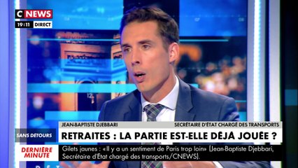 Retraite " On doit faire converger le système vers un système universel " Jean-Baptiste Djebbari