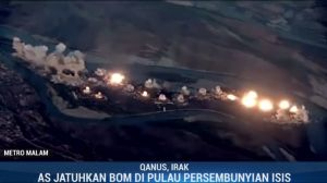 Serangan Dahsyat Militer AS ke Persembunyian ISIS