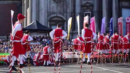 Fêtes de Wallonie : Christophe Corbiaux remporte sa 8e Echasse d'or