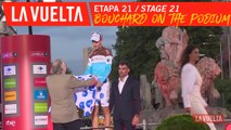 Bouchard sur le podium / Bouchard on the podium - Étape 21 / Stage 21 | La Vuelta 19