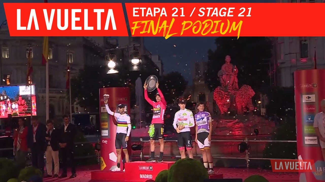 Podium final / Final podium - Étape 21 / Stage...