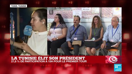 Présidentielle en TUNISIE : "Abstention sanction contre les partis traditionnels"