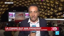 Présidentielle en TUNISIE : "Kais Saïed se proclame en tête devant Nabil Karoui"