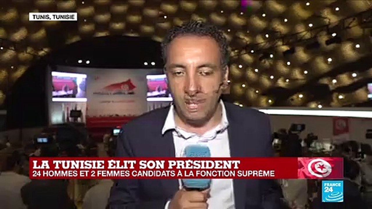 Présidentielle en TUNISIE : "Kais Saïed se proclame en tête devant Nabil Karoui"