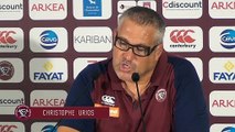 REACTIONS A CHAUD APRES UBB – STADE FRANÇAIS PARIS
