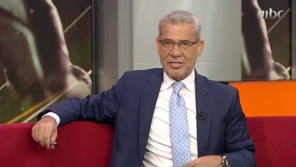 الآغا يهنئ زوجته بيوم ميلادها على الهواء في صدى الملاعب