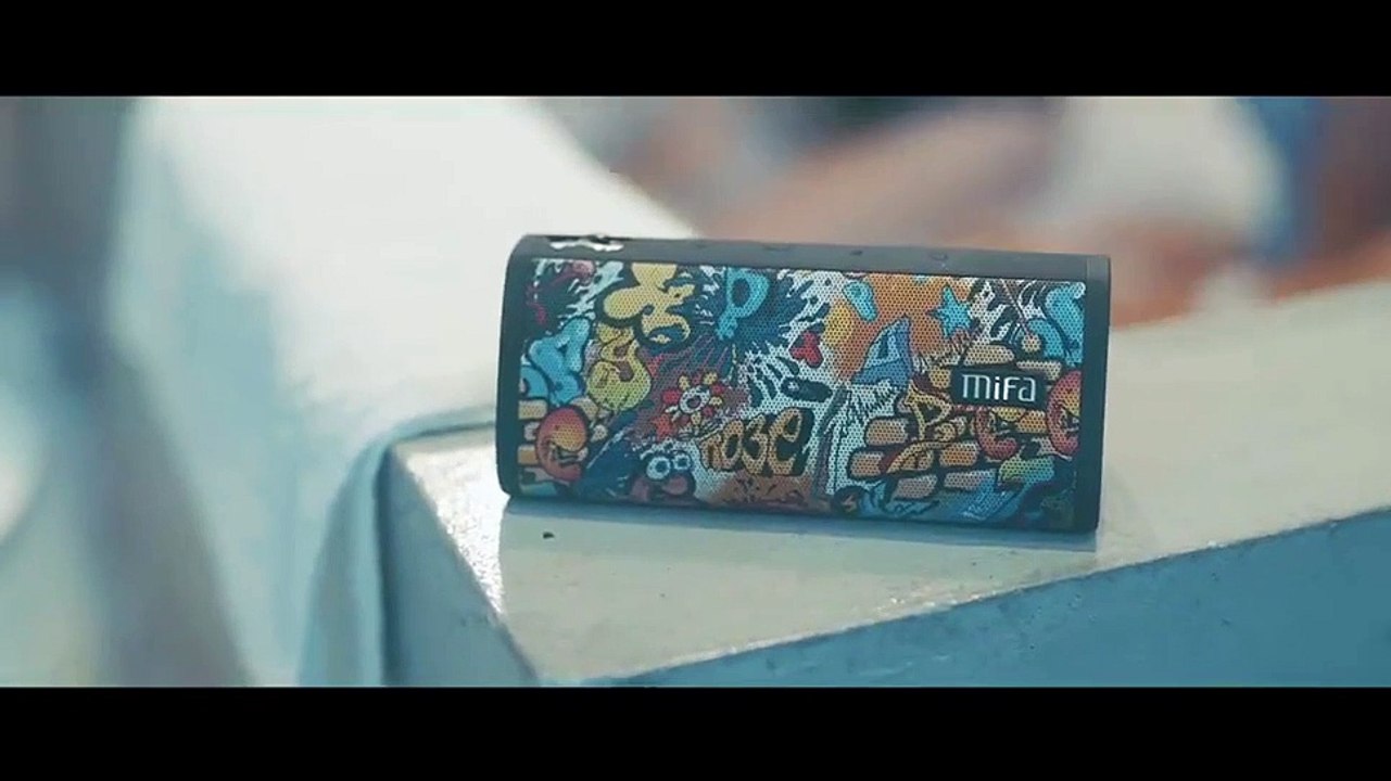 MIFA Black-Graffiti Bluetooth Speaker