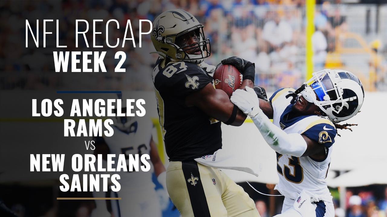 Week 2: Rams top Saints