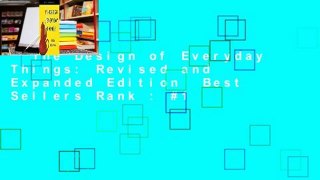 The Design of Everyday Things: Revised and Expanded Edition  Best Sellers Rank : #1