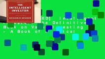 [MOST WISHED]  Intelligent Investor: The Definitive Book on Value Investing - A Book of Practical