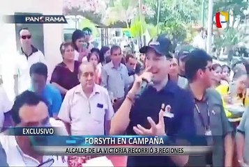 EXCLUSIVO | Forsyth en campaña: alcalde de la Victoria recorrió tres regiones
