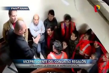 Parlamentarios propician disturbios en Congreso y Ministerio del Trabajo