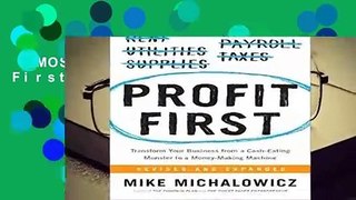[MOST WISHED]  Profit First