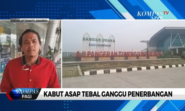 Kabut Asap Kurangi Jarak Pandang, Penerbangan dari Samarinda Terganggu
