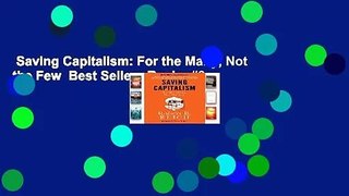 Saving Capitalism: For the Many, Not the Few  Best Sellers Rank : #3