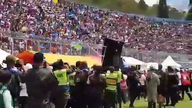 Paracaidistas en Tegucigalpa 15 de septiembre