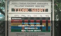 Data Airvisual: Kualitas Udara Palangkaraya Berbahaya, Riau Tidak Sehat