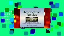 [Read] The Little Book of Restorative Justice (Justice and Peacebuilding)  Best Sellers Rank : #2